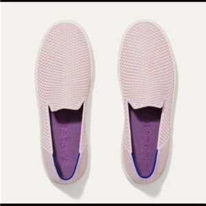 Rothy’s Whisper Gray slipon sneakers, size 7.5